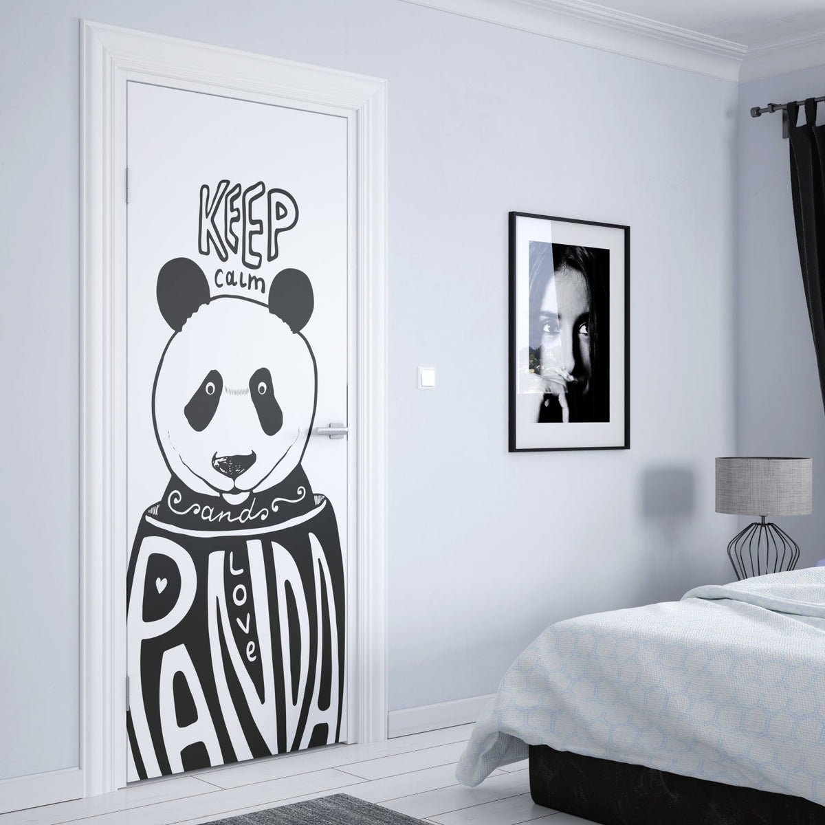 Türposter Kinderzimmer Selbstklebend