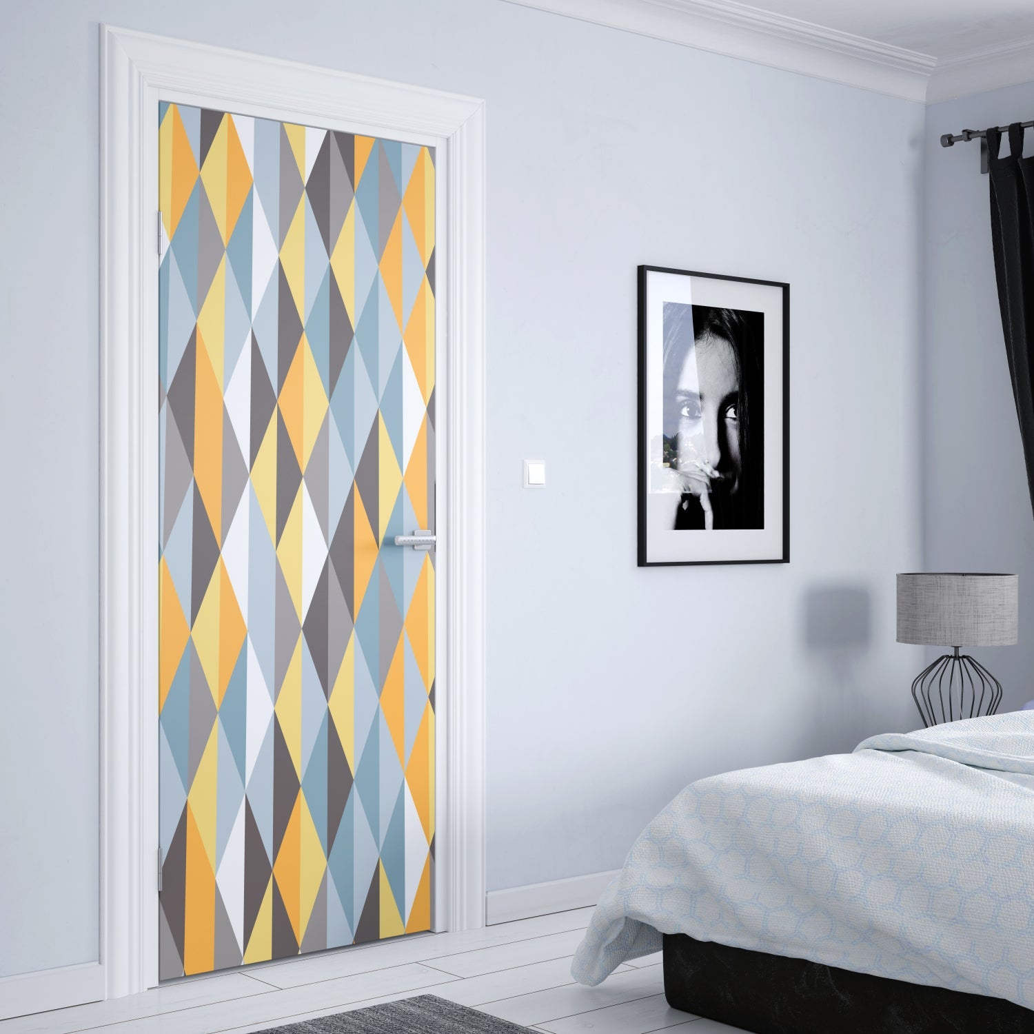 Türposter Kinderzimmer Selbstklebend