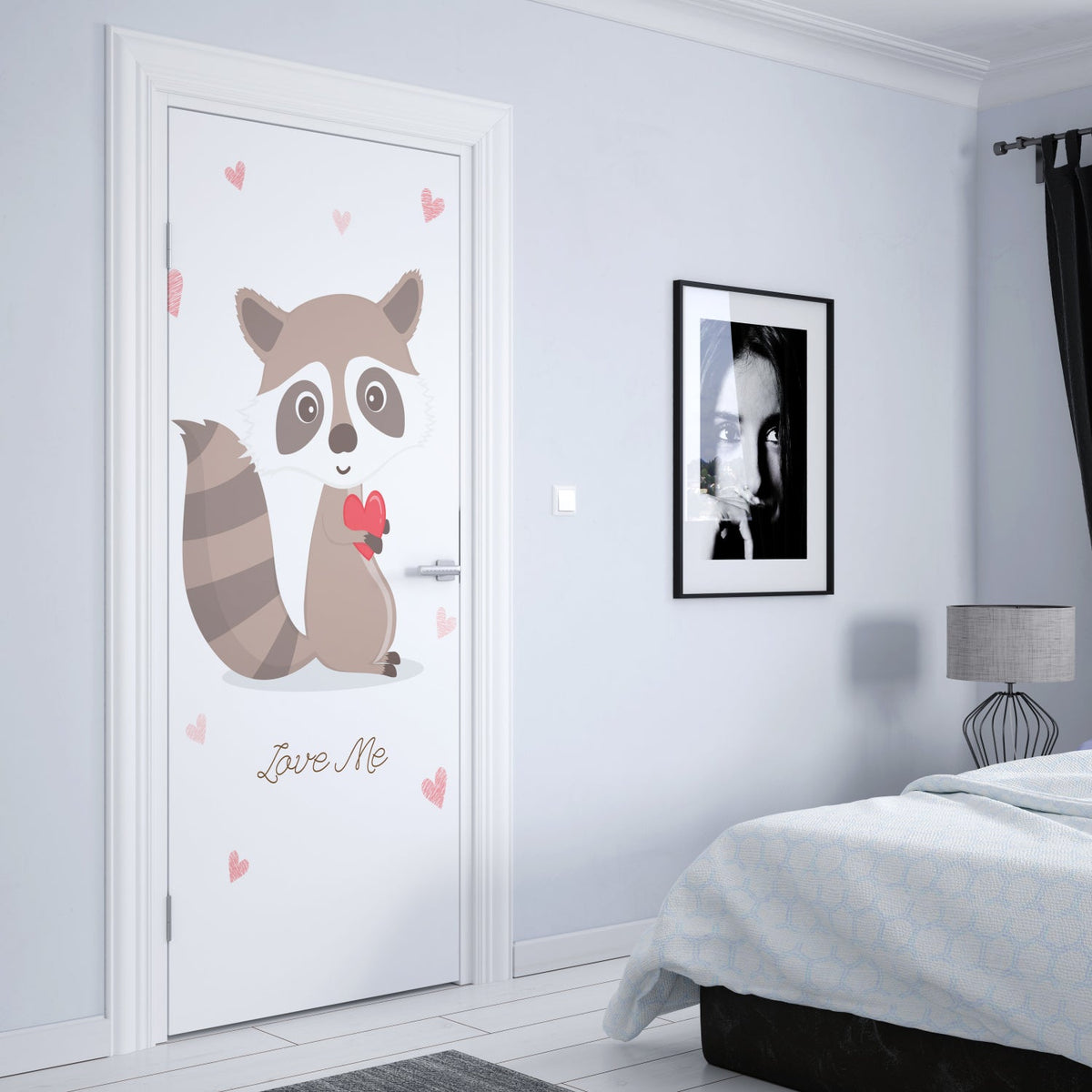 Türposter Kinderzimmer Selbstklebend