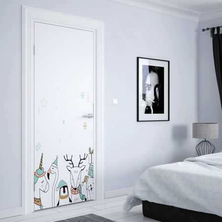 Türposter Kinderzimmer Selbstklebend