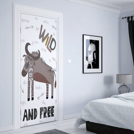 Türposter Kinderzimmer Selbstklebend