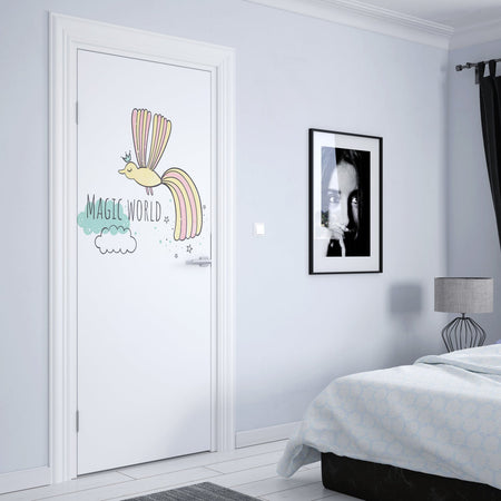 Türposter Kinderzimmer Selbstklebend