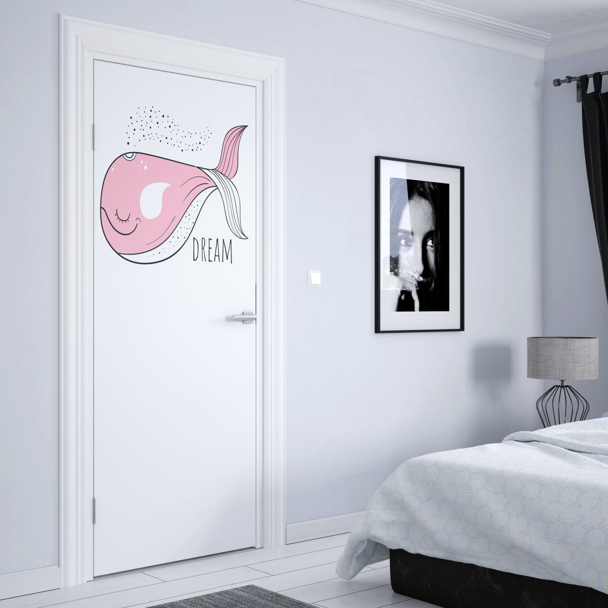 Türposter Kinderzimmer Selbstklebend