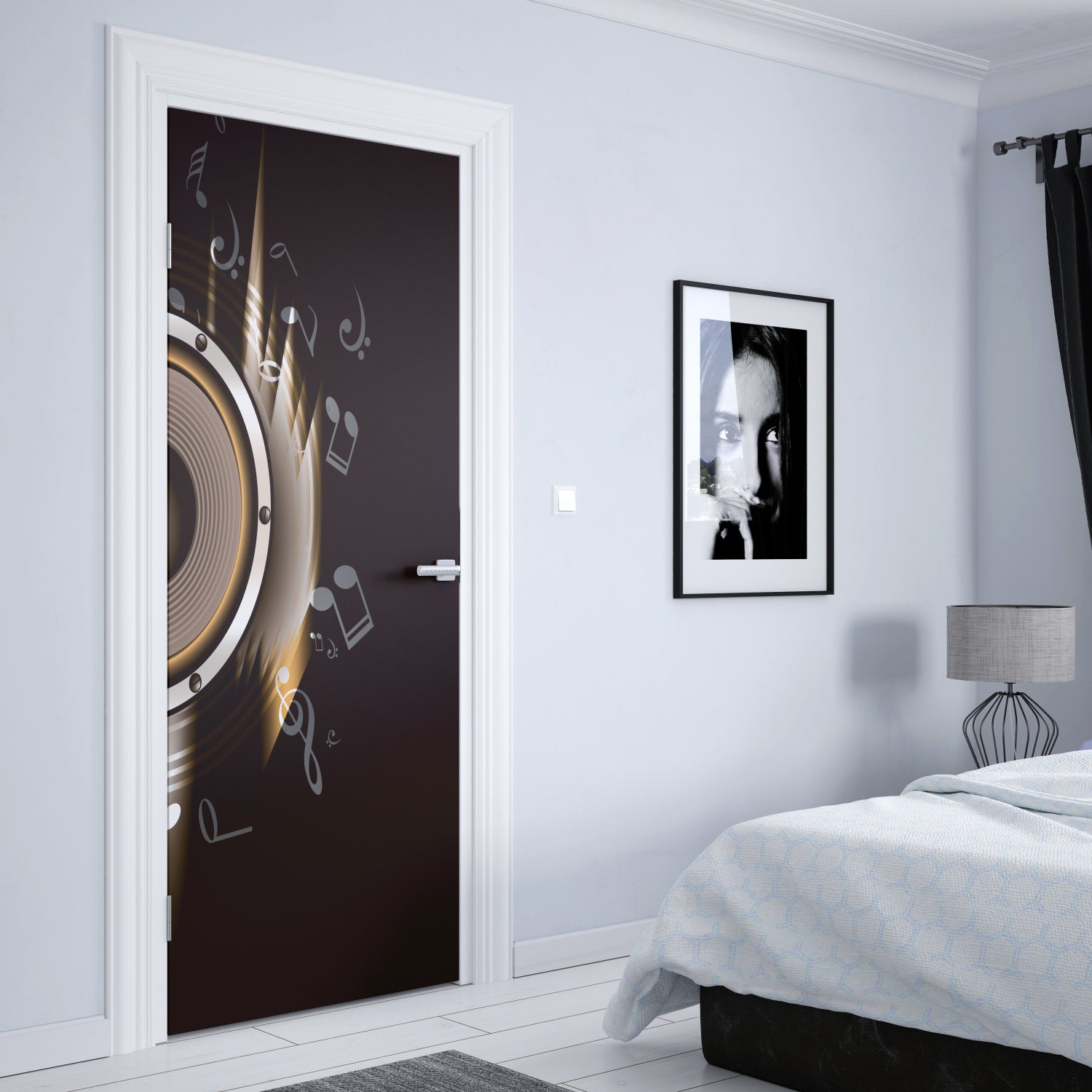 Türposter Kinderzimmer Selbstklebend