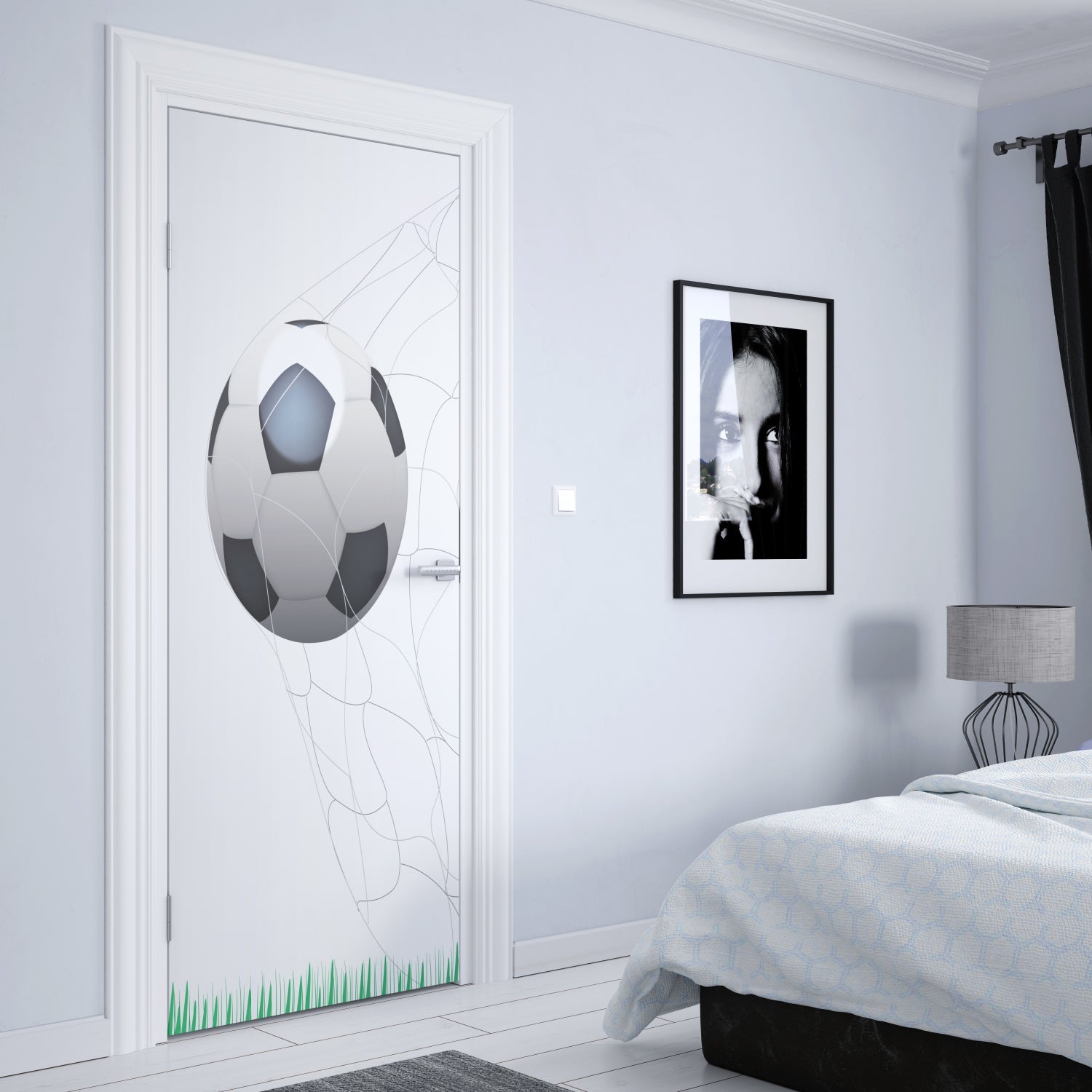 Türposter Kinderzimmer Selbstklebend