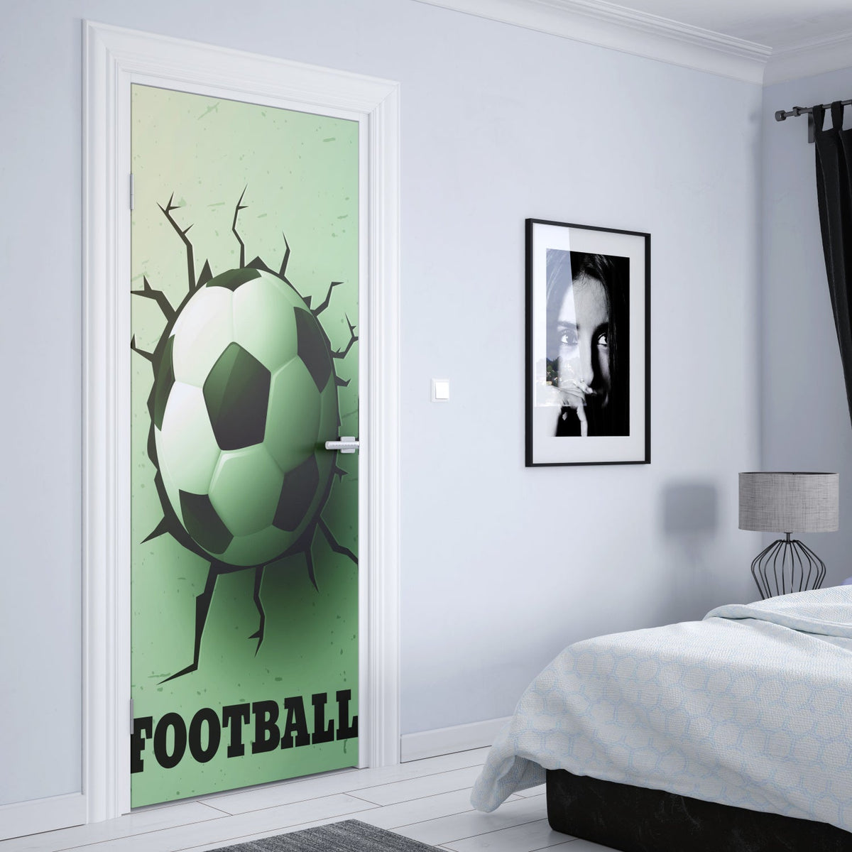 Türposter Kinderzimmer Selbstklebend