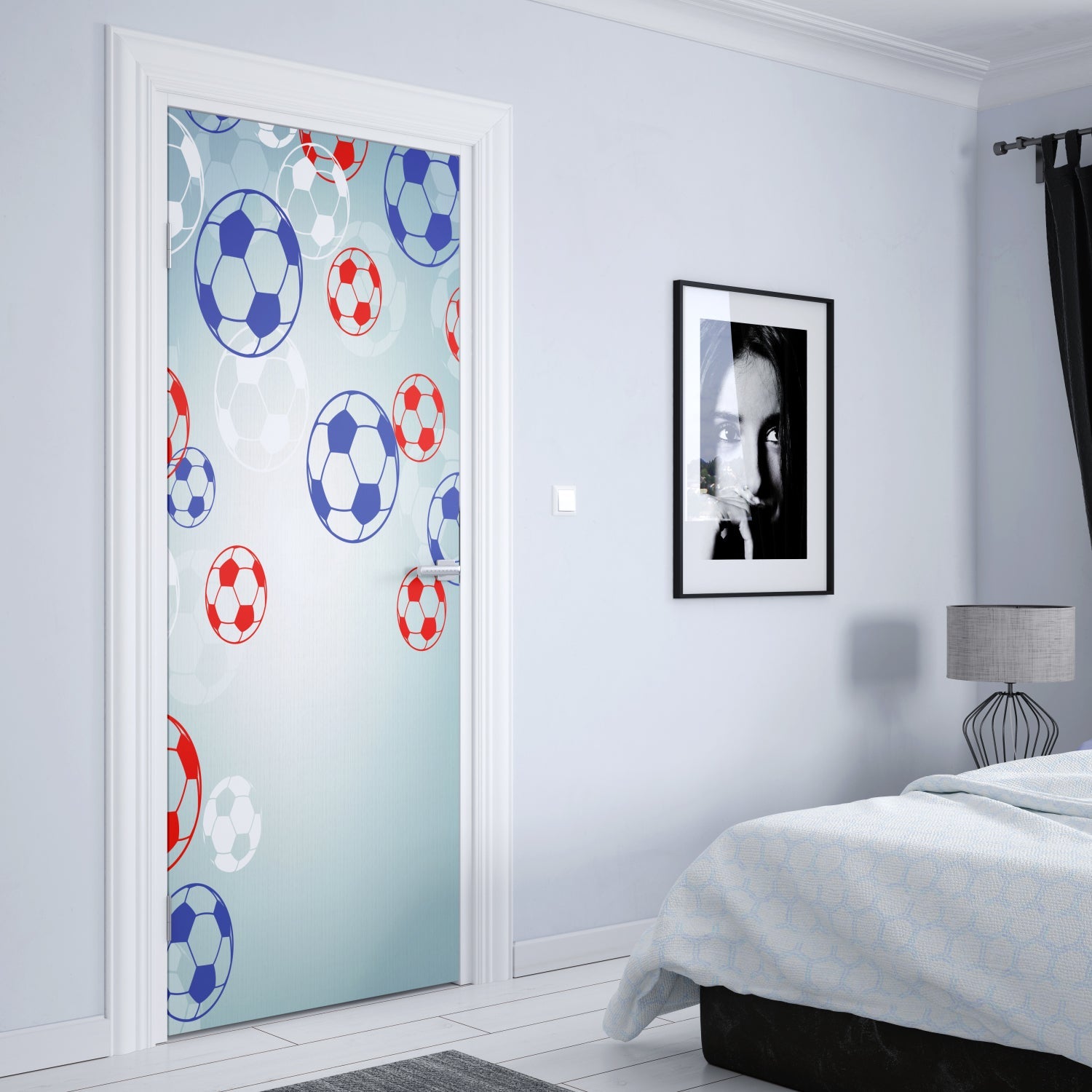 Türposter Kinderzimmer Selbstklebend