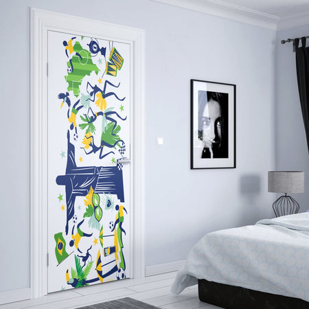 Türposter Kinderzimmer Selbstklebend
