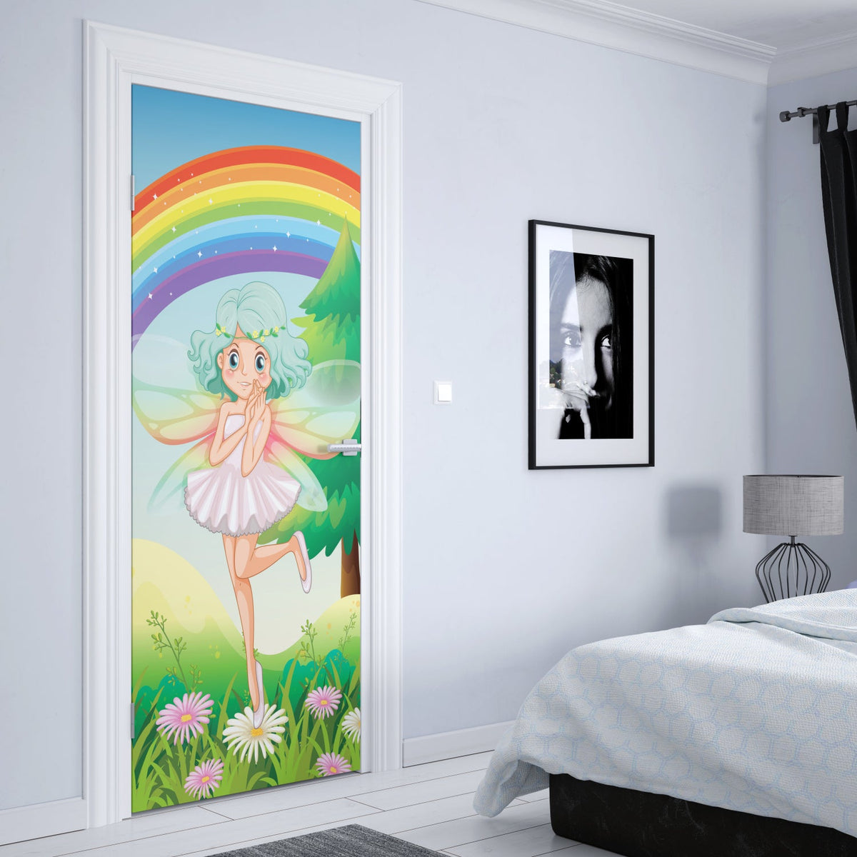 Türposter Kinderzimmer Selbstklebend