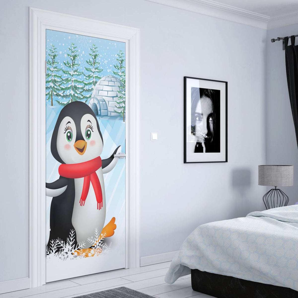 Türposter Kinderzimmer Selbstklebend