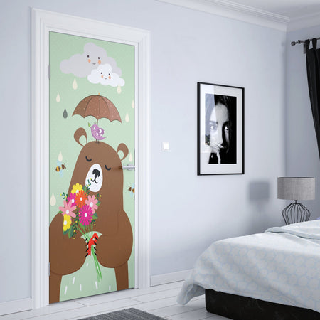 Türposter Kinderzimmer Selbstklebend