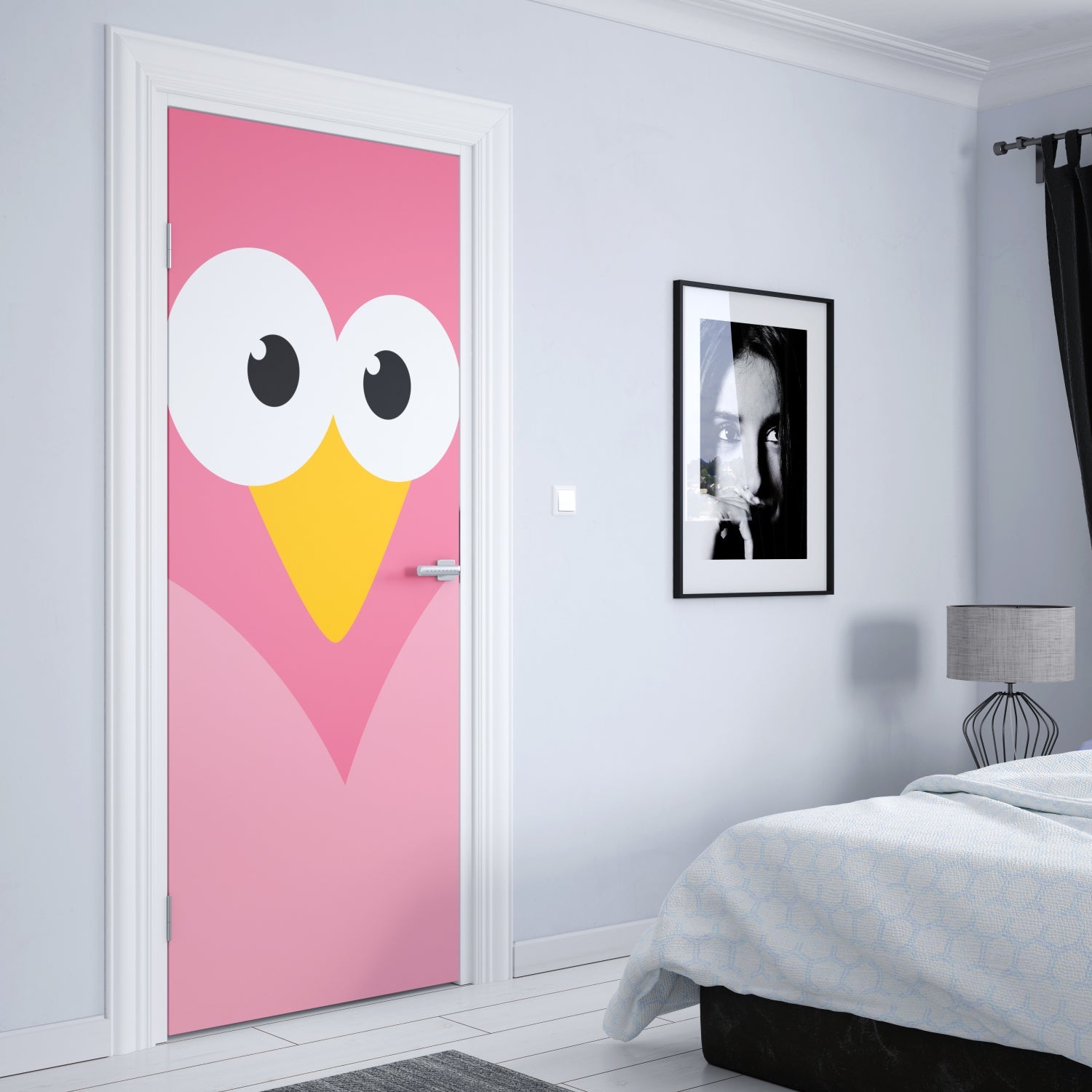 Türposter Kinderzimmer Selbstklebend