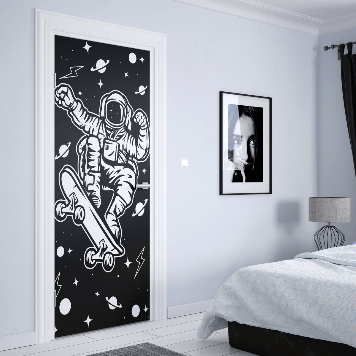 Türposter Kinderzimmer Selbstklebend