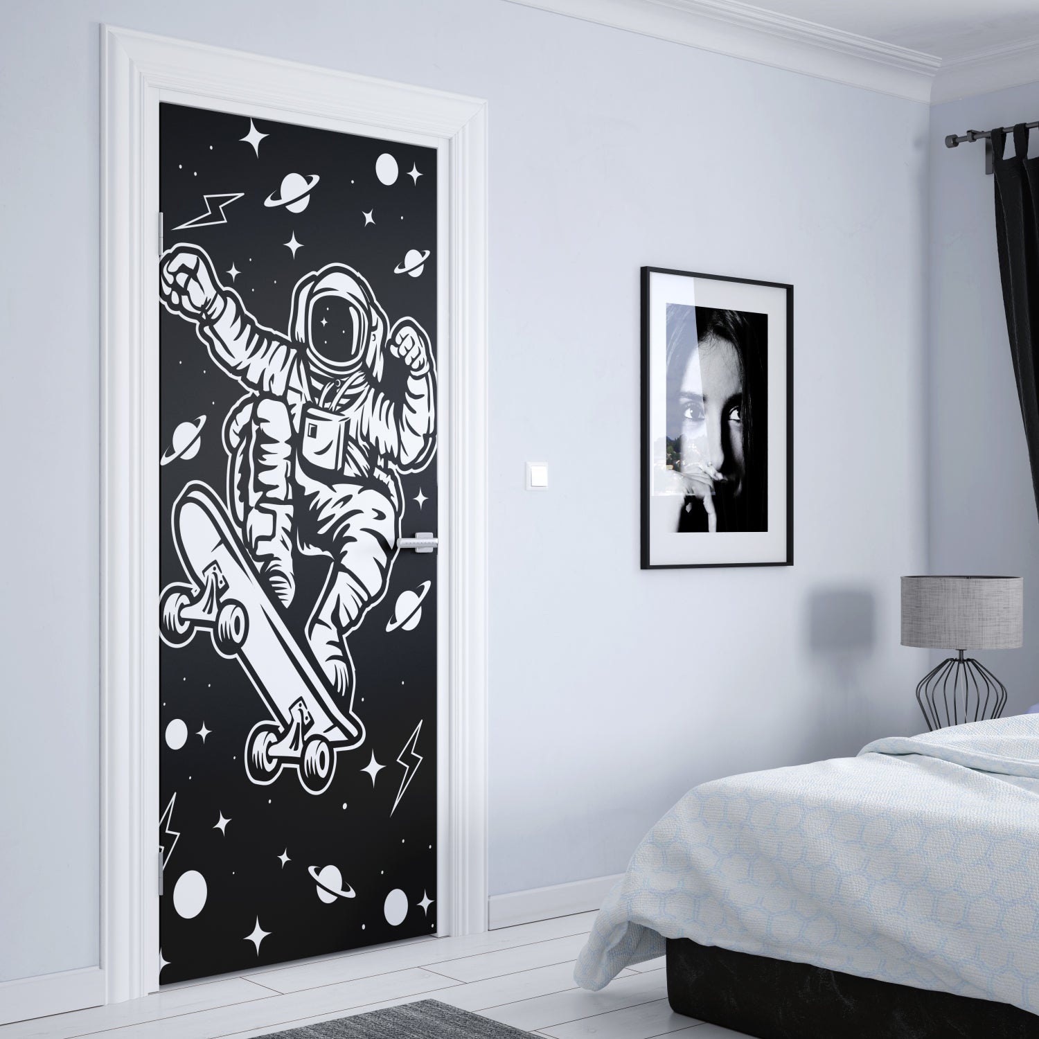 Türposter Kinderzimmer Selbstklebend