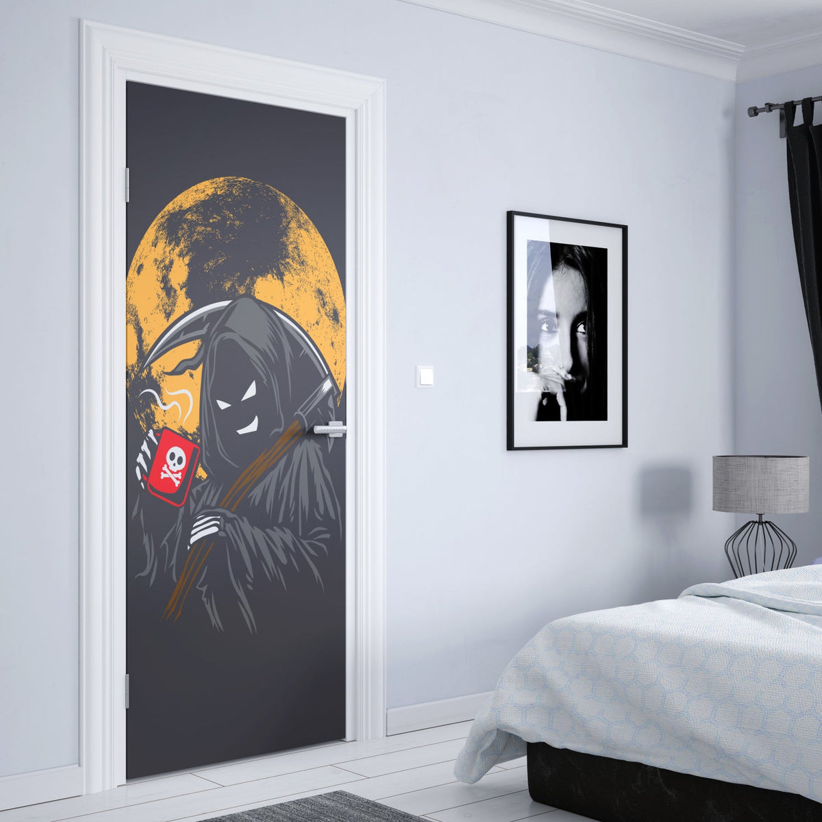 Türposter Kinderzimmer Selbstklebend