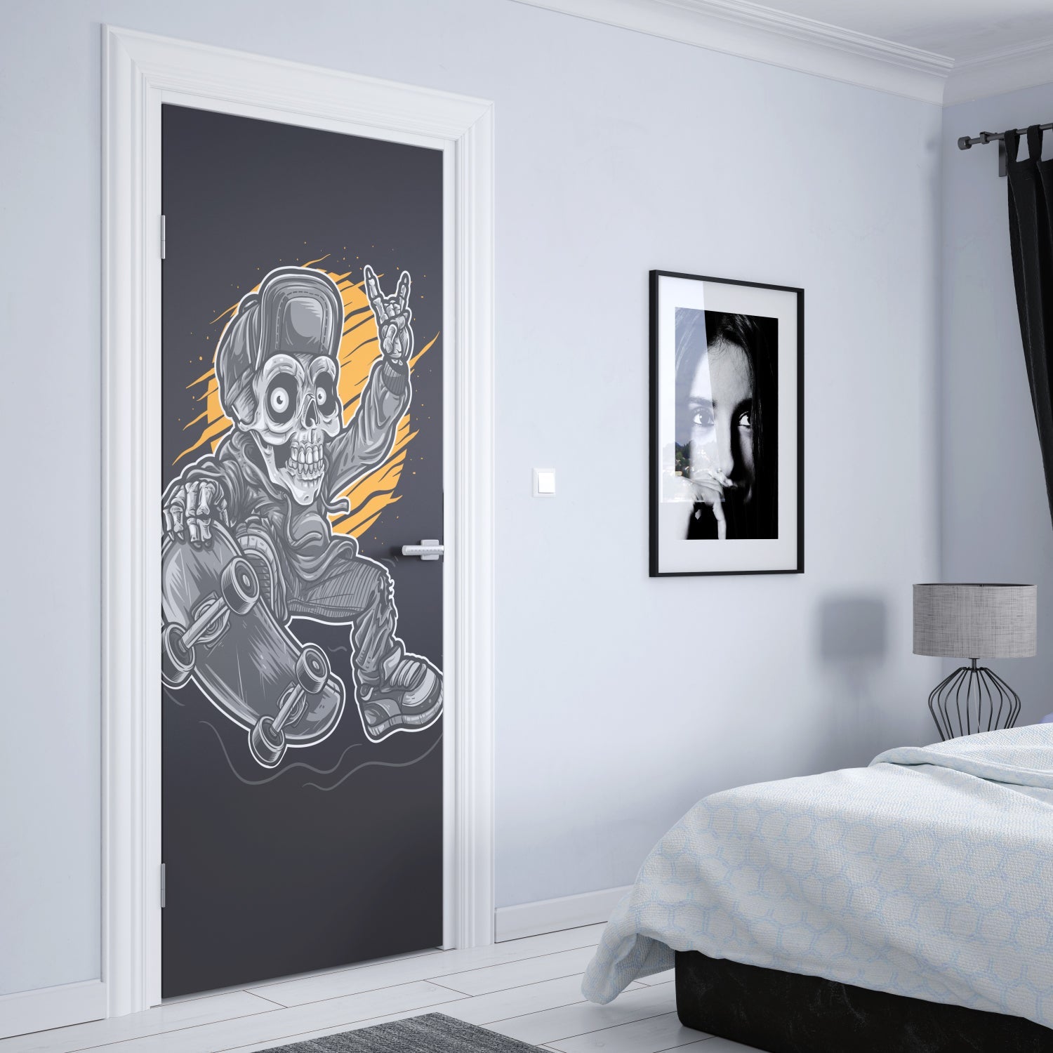 Türposter Kinderzimmer Selbstklebend