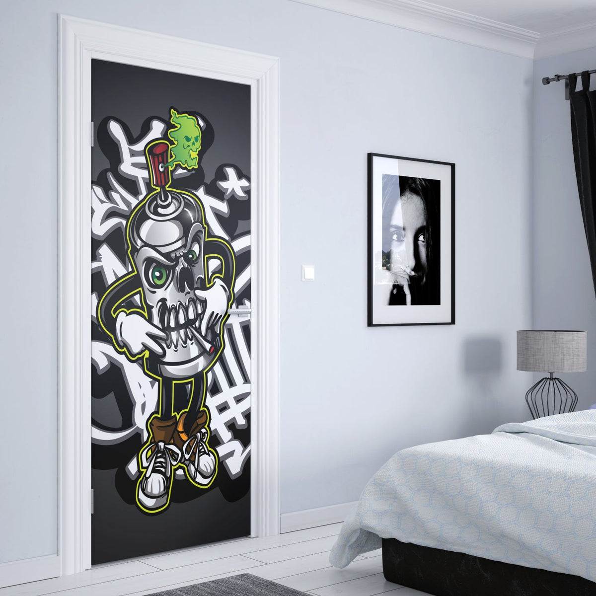 Türposter Kinderzimmer Selbstklebend