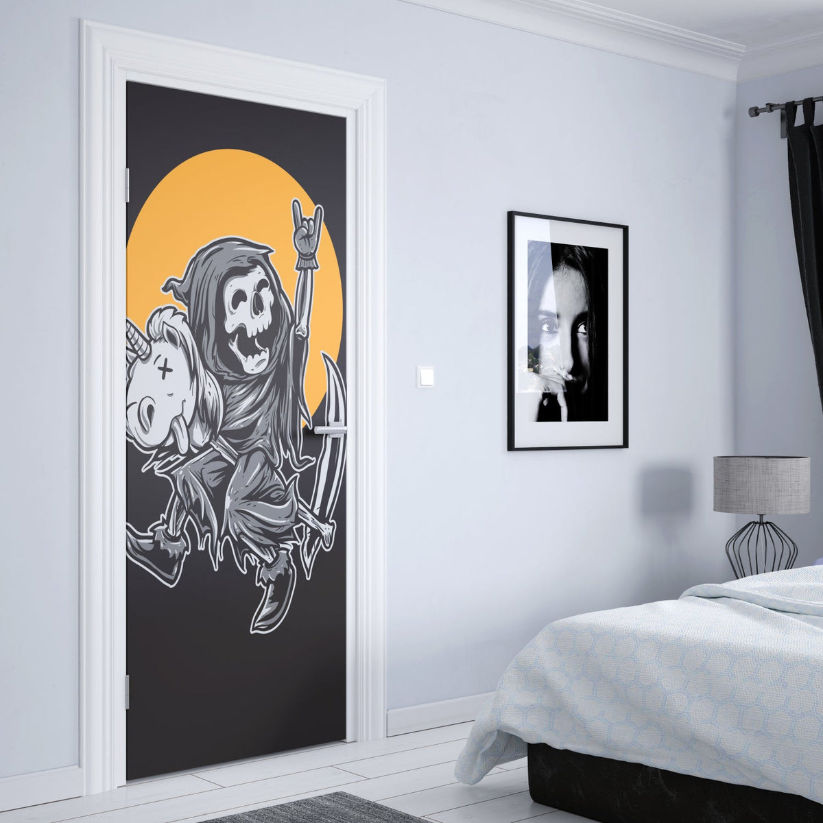 Türposter Kinderzimmer Selbstklebend