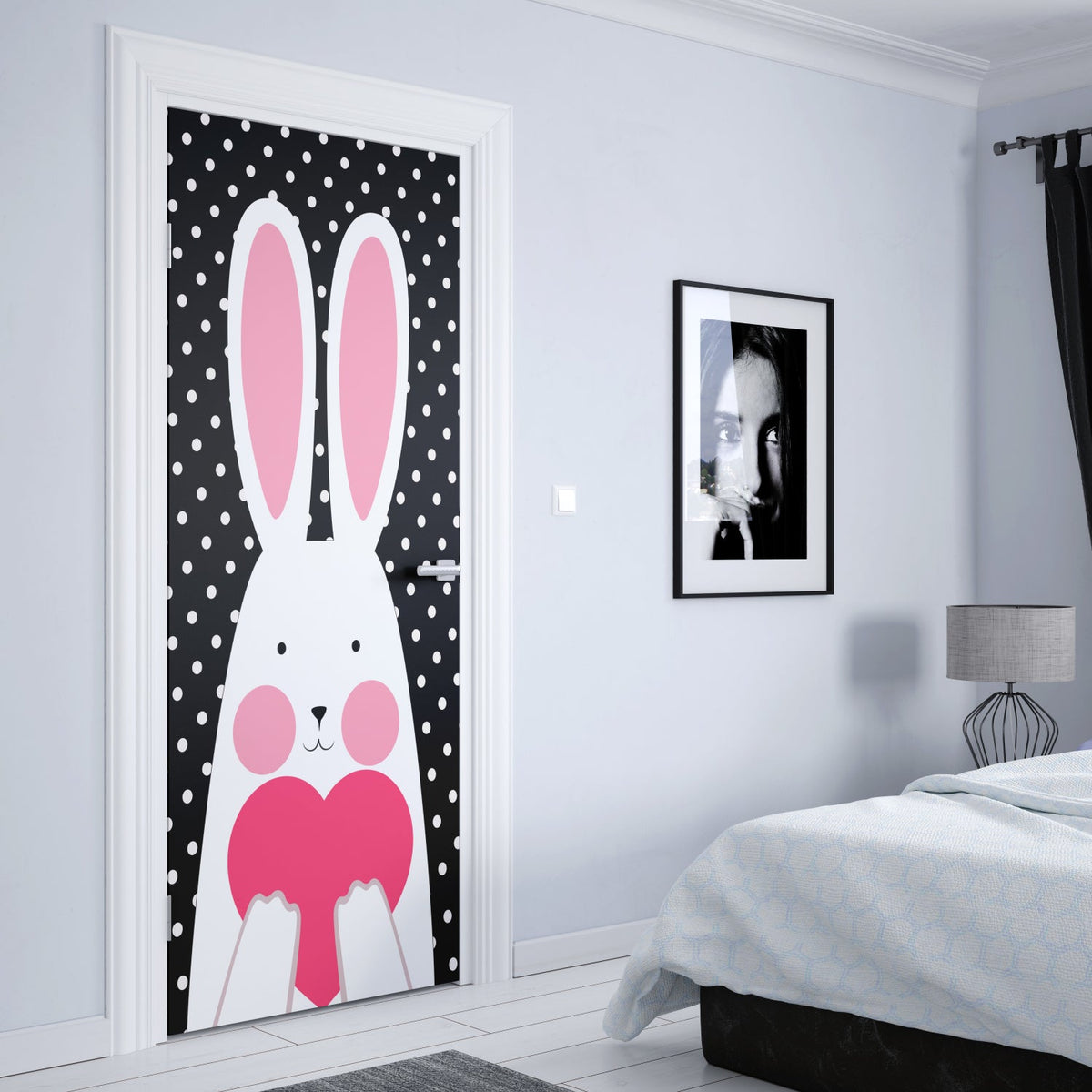 Türposter Kinderzimmer Selbstklebend