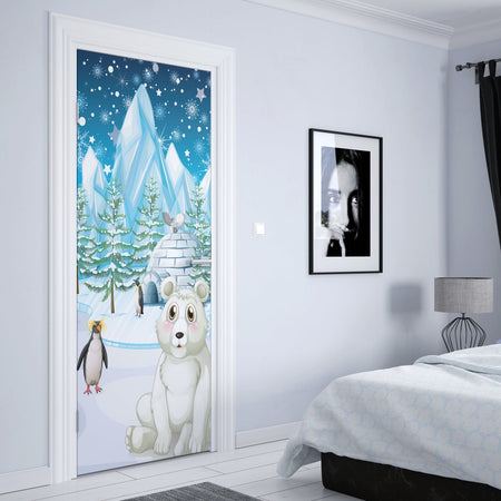 Türposter Kinderzimmer Selbstklebend