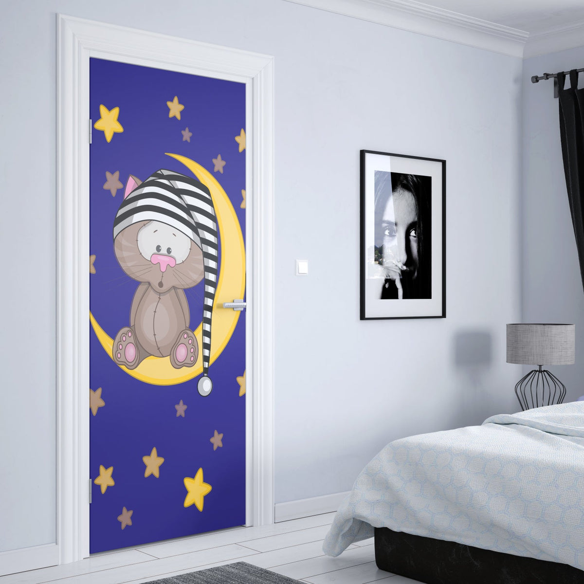 Türposter Kinderzimmer Selbstklebend