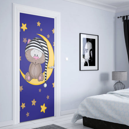 Türposter Kinderzimmer Selbstklebend