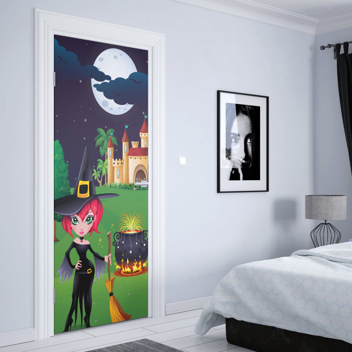 Türposter Kinderzimmer Selbstklebend