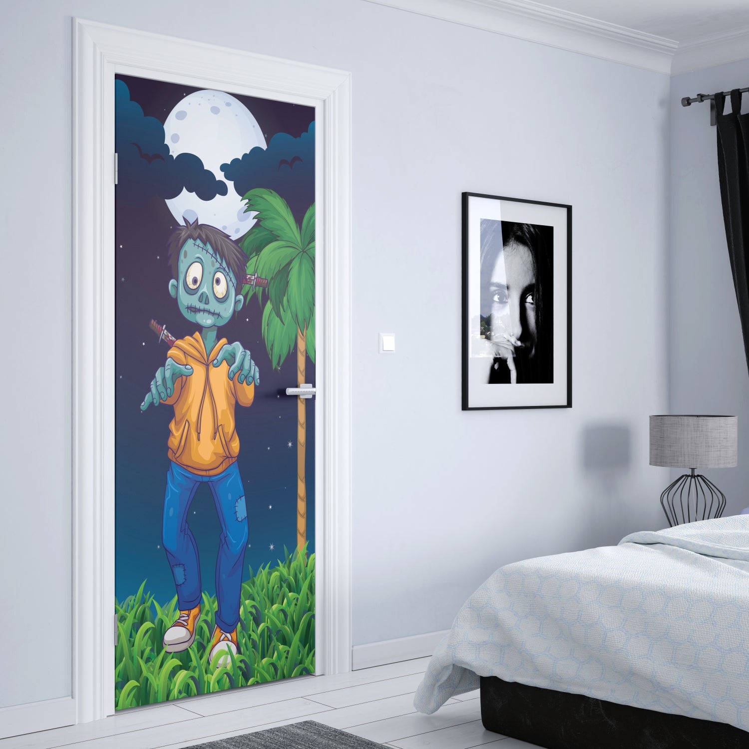 Türposter Kinderzimmer Selbstklebend