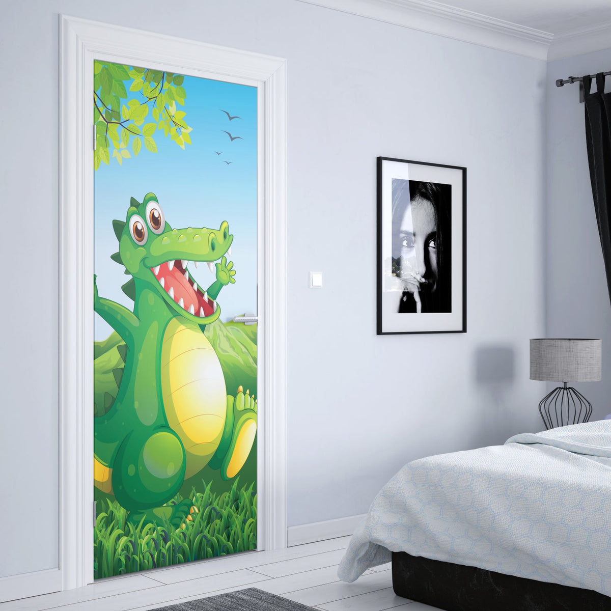 Türposter Kinderzimmer Selbstklebend