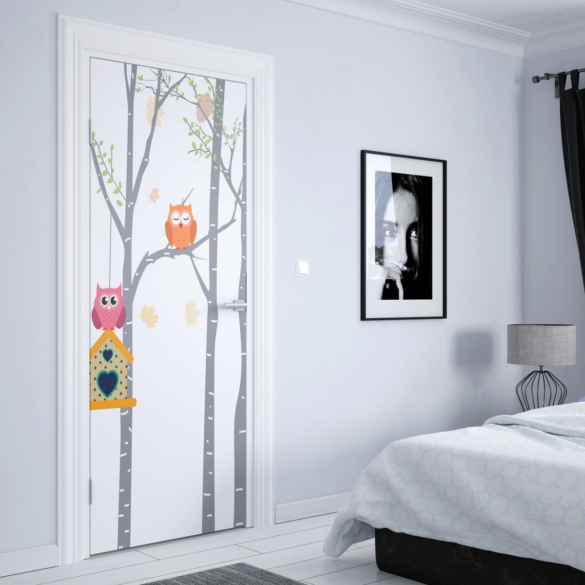 Türposter Kinderzimmer Selbstklebend