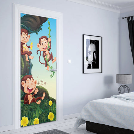 Türposter Kinderzimmer Selbstklebend