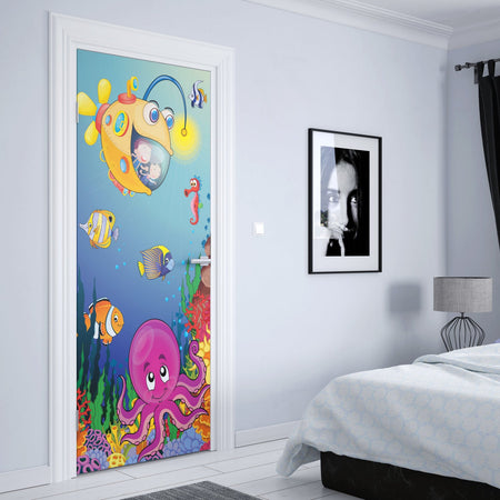 Türposter Kinderzimmer Selbstklebend