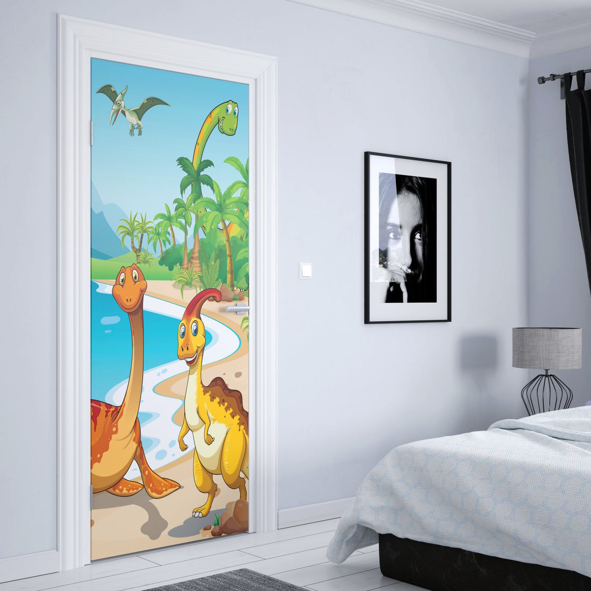 Türposter Kinderzimmer Selbstklebend