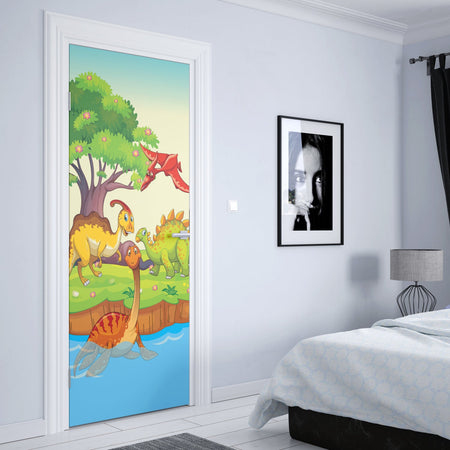 Türposter Kinderzimmer Selbstklebend