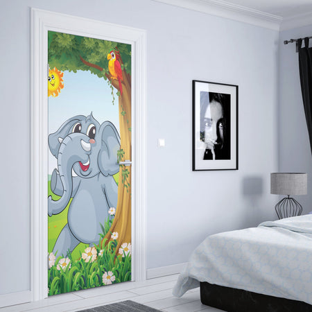 Türposter Kinderzimmer Selbstklebend