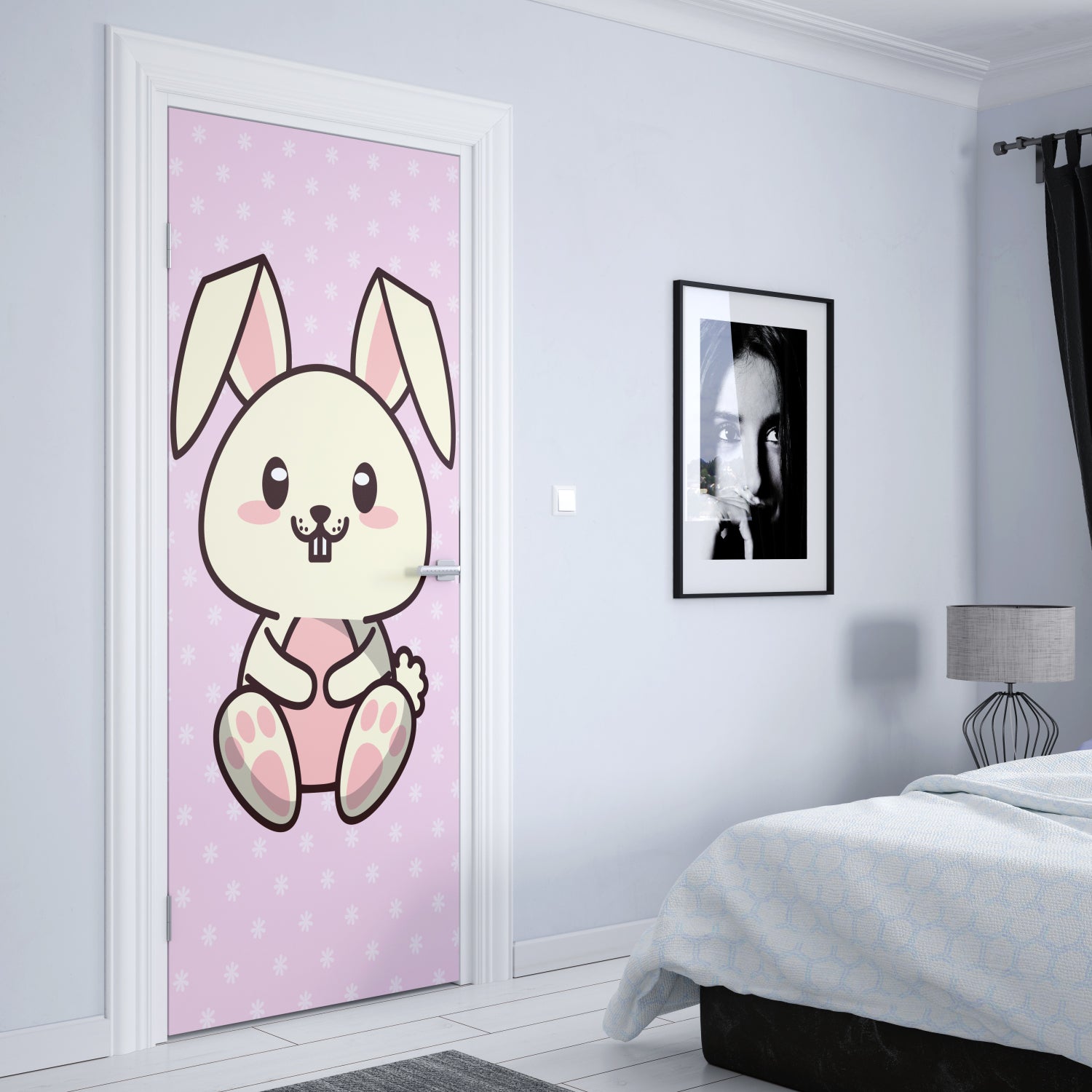 Türposter Kinderzimmer Selbstklebend