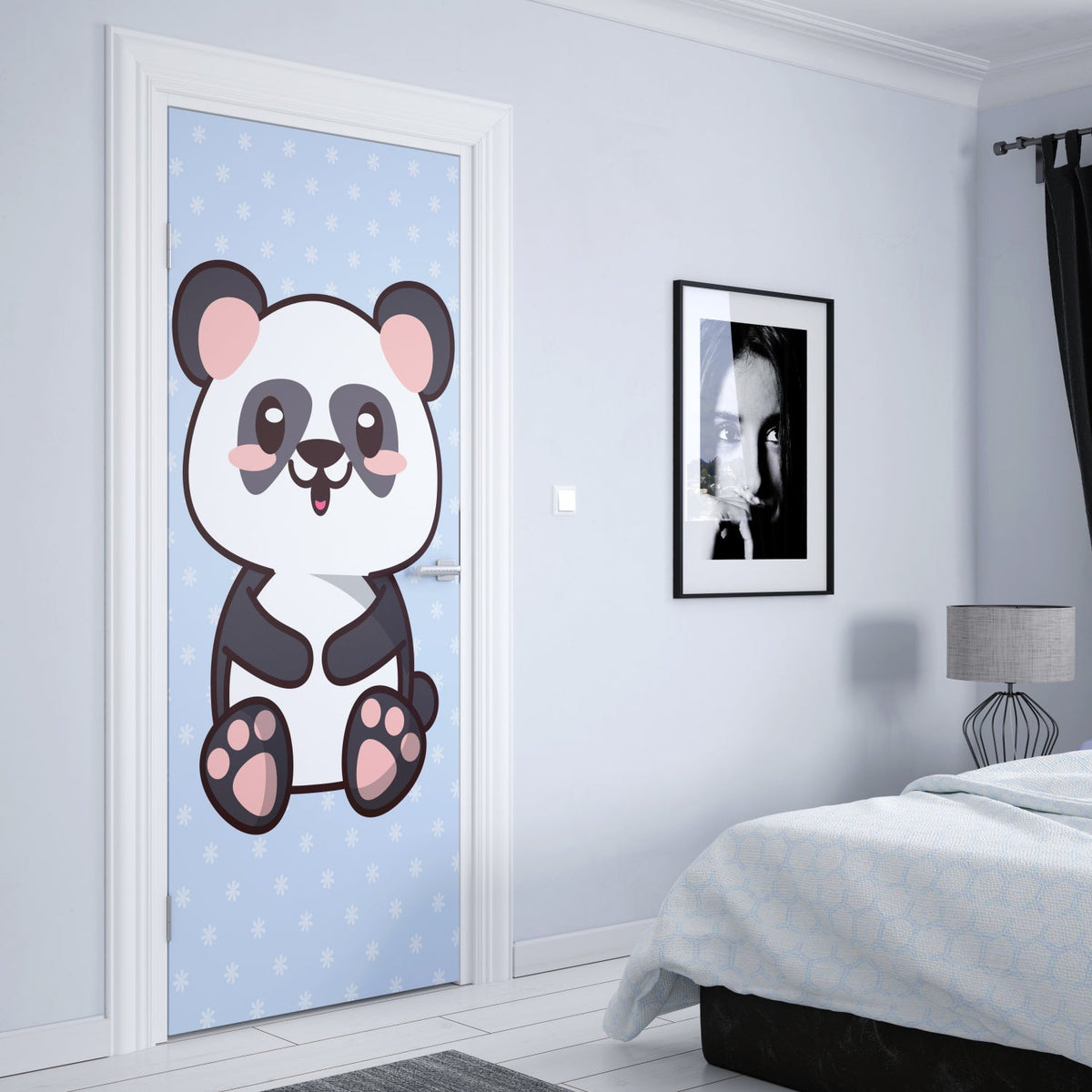 Türposter Kinderzimmer Selbstklebend