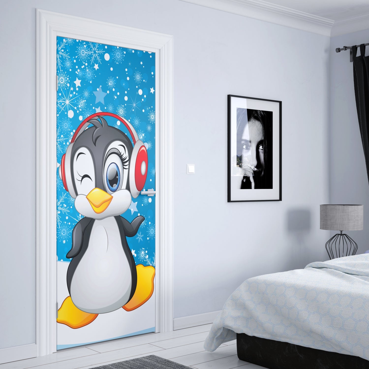 Türposter Kinderzimmer Selbstklebend