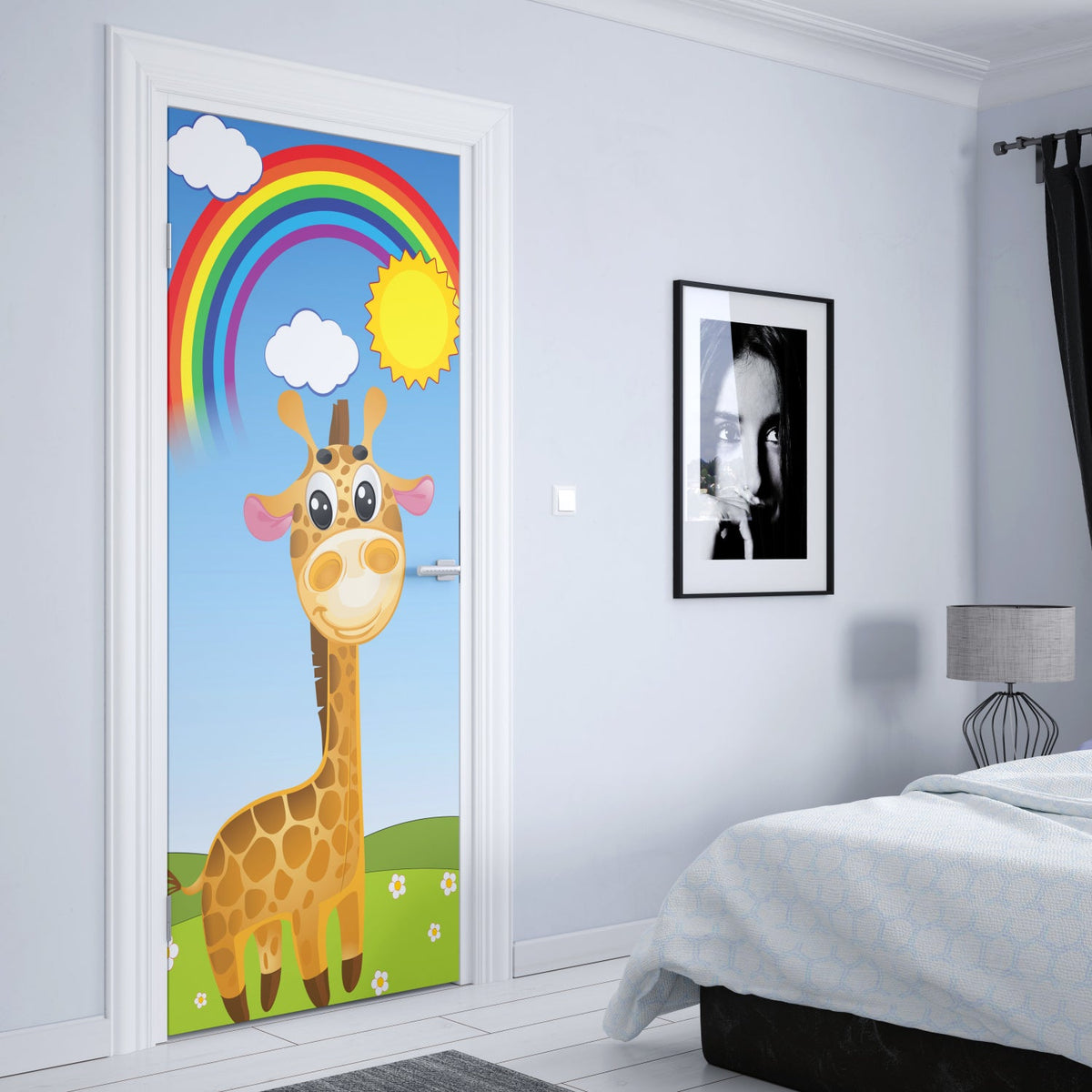 Türposter Kinderzimmer Selbstklebend