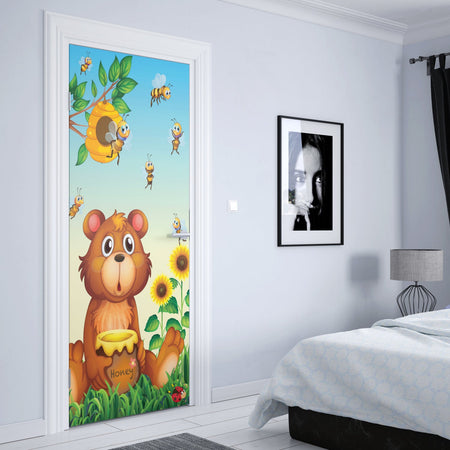 Türposter Kinderzimmer Selbstklebend