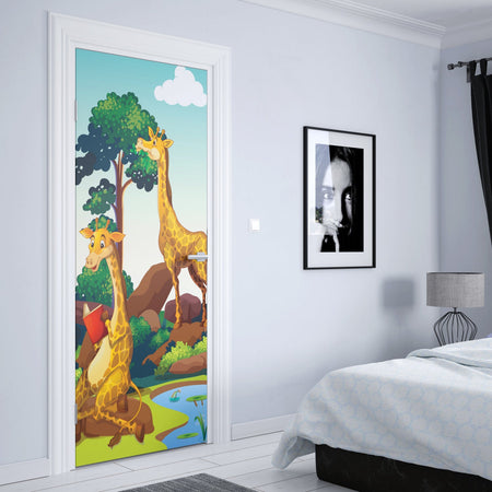 Türposter Kinderzimmer Selbstklebend