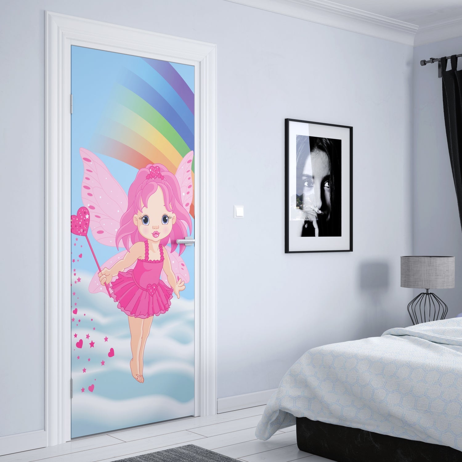 Türposter Kinderzimmer Selbstklebend