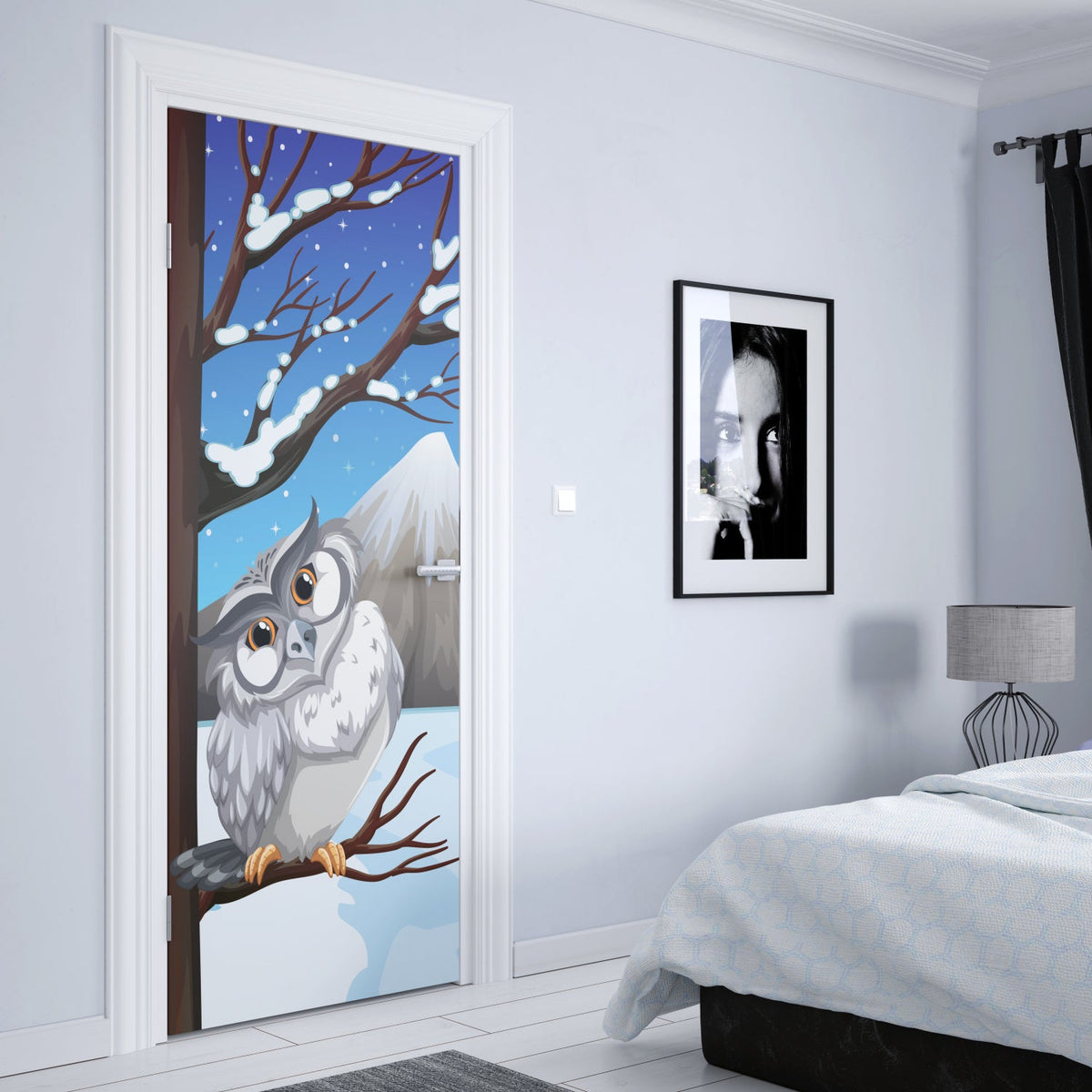 Türposter Kinderzimmer Selbstklebend