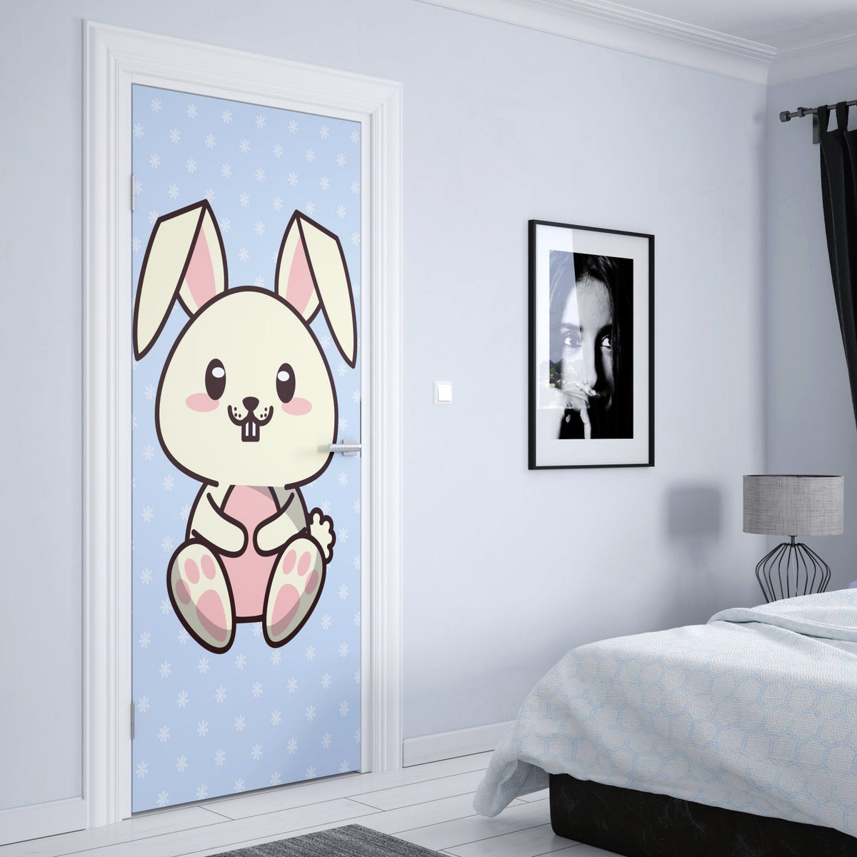 Türposter Kinderzimmer Selbstklebend