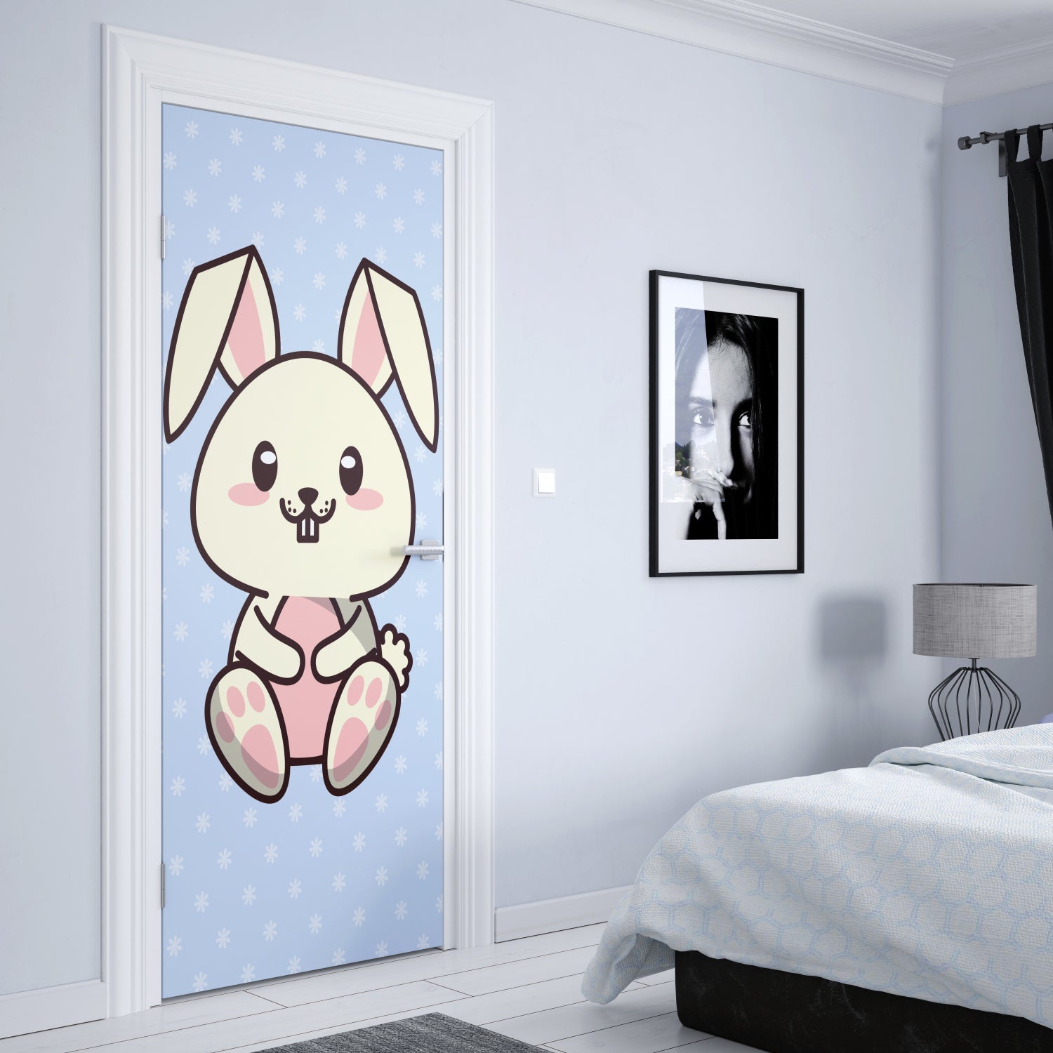 Türposter Kinderzimmer Selbstklebend