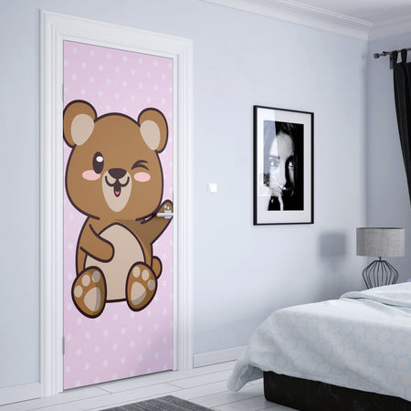 Türposter Kinderzimmer Selbstklebend