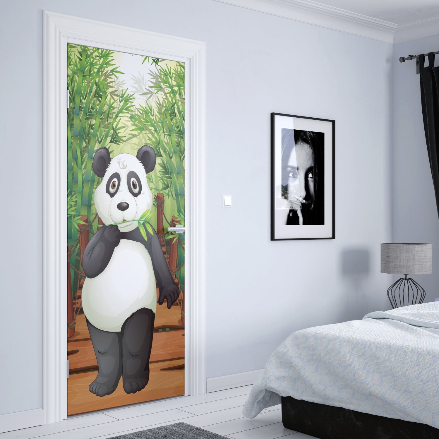 Türposter Kinderzimmer Selbstklebend