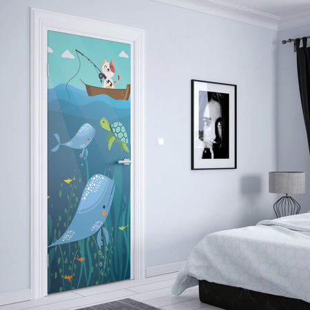 Türposter Kinderzimmer Selbstklebend