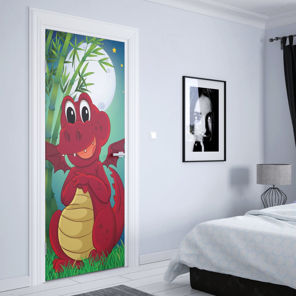 Türposter Kinderzimmer Selbstklebend