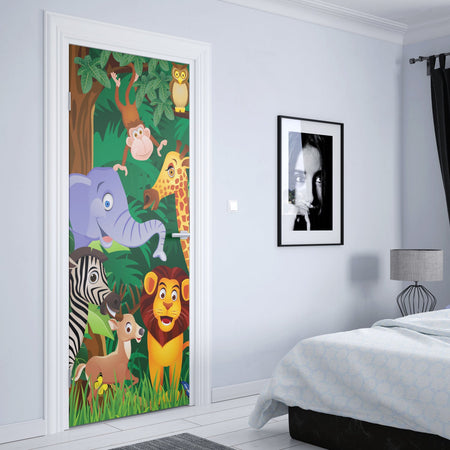 Türposter Kinderzimmer Selbstklebend